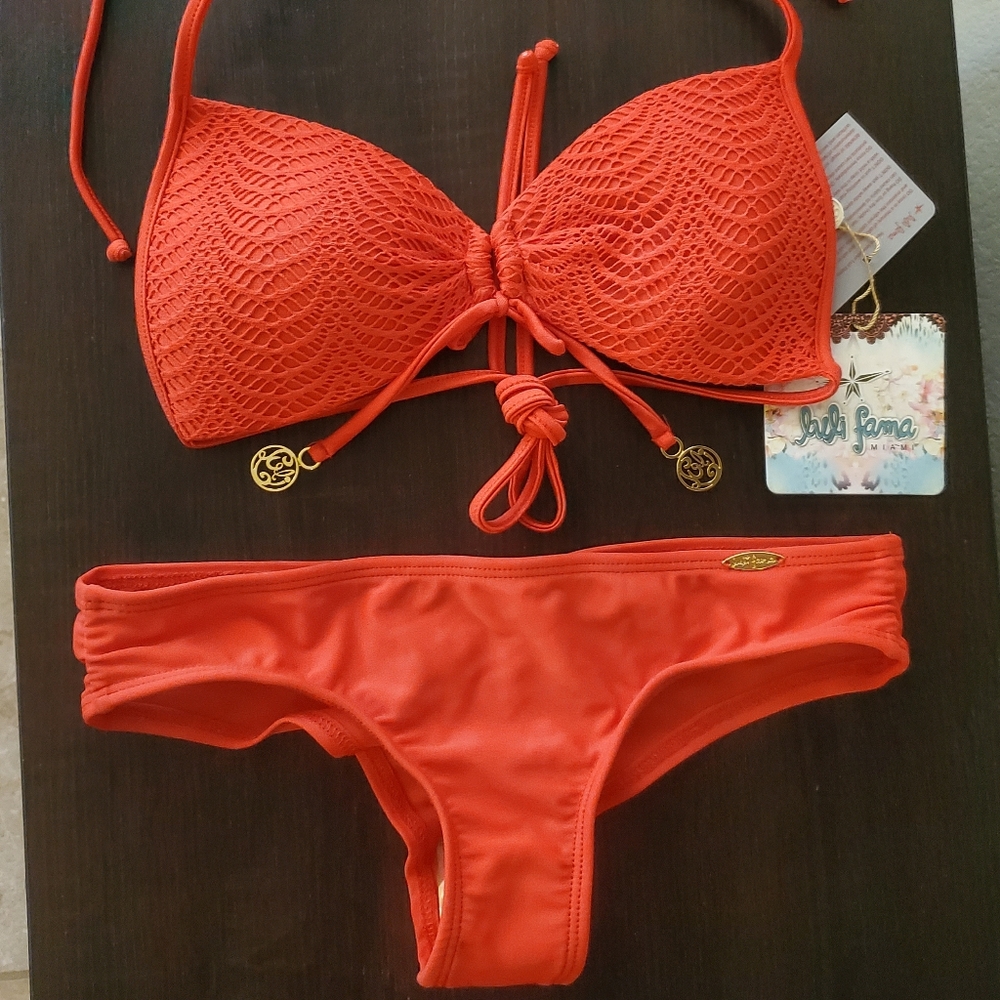 Luli Fama Bikini Red XS & S